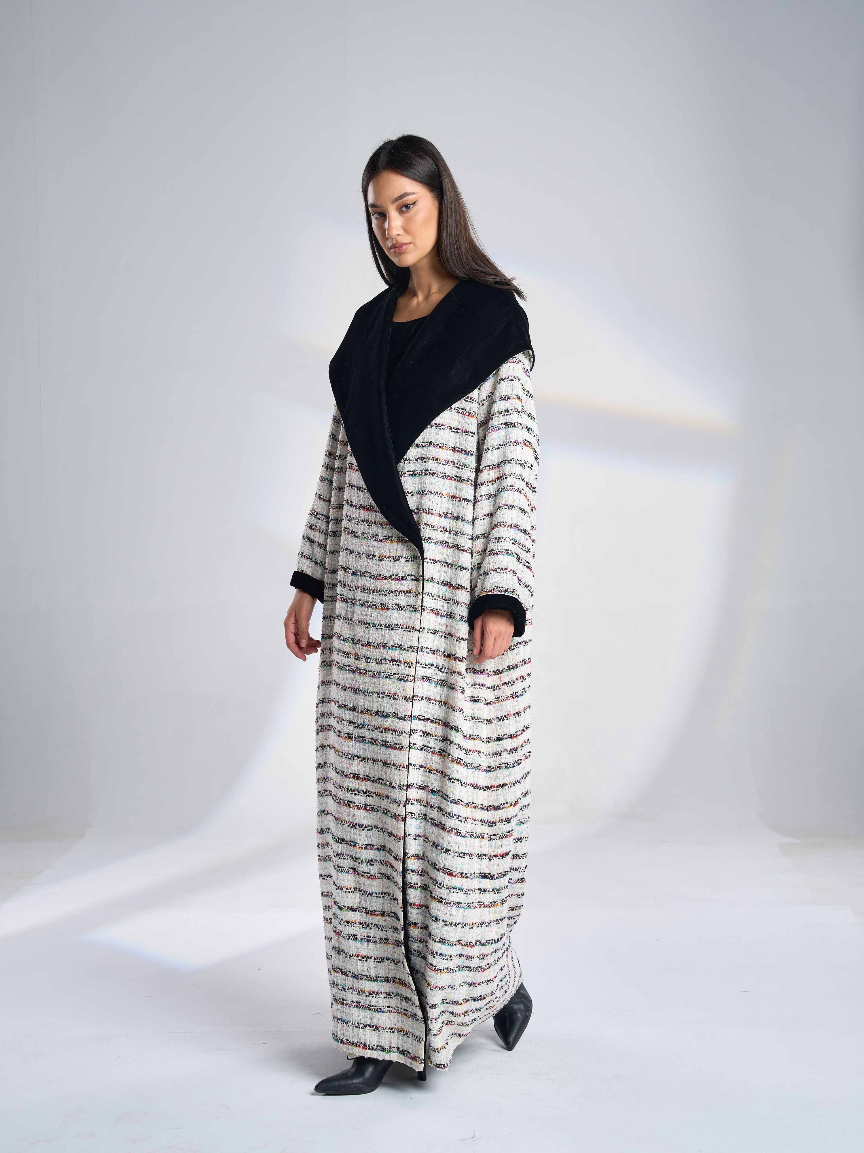 Luxe Tweed Coat F-08