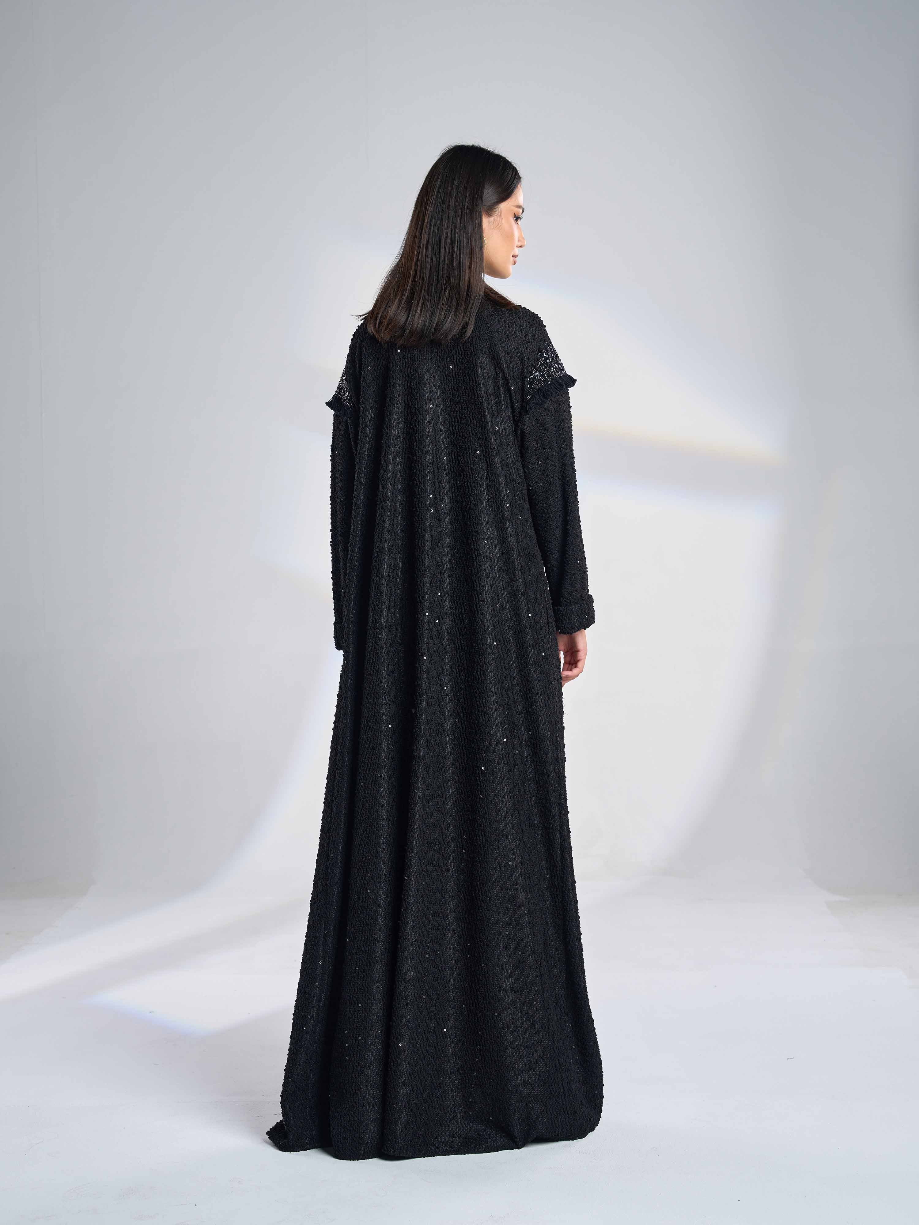 Tweed Abaya Coat F-13
