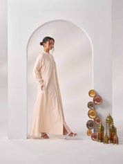 Textured Cotton Kaftan LN-04