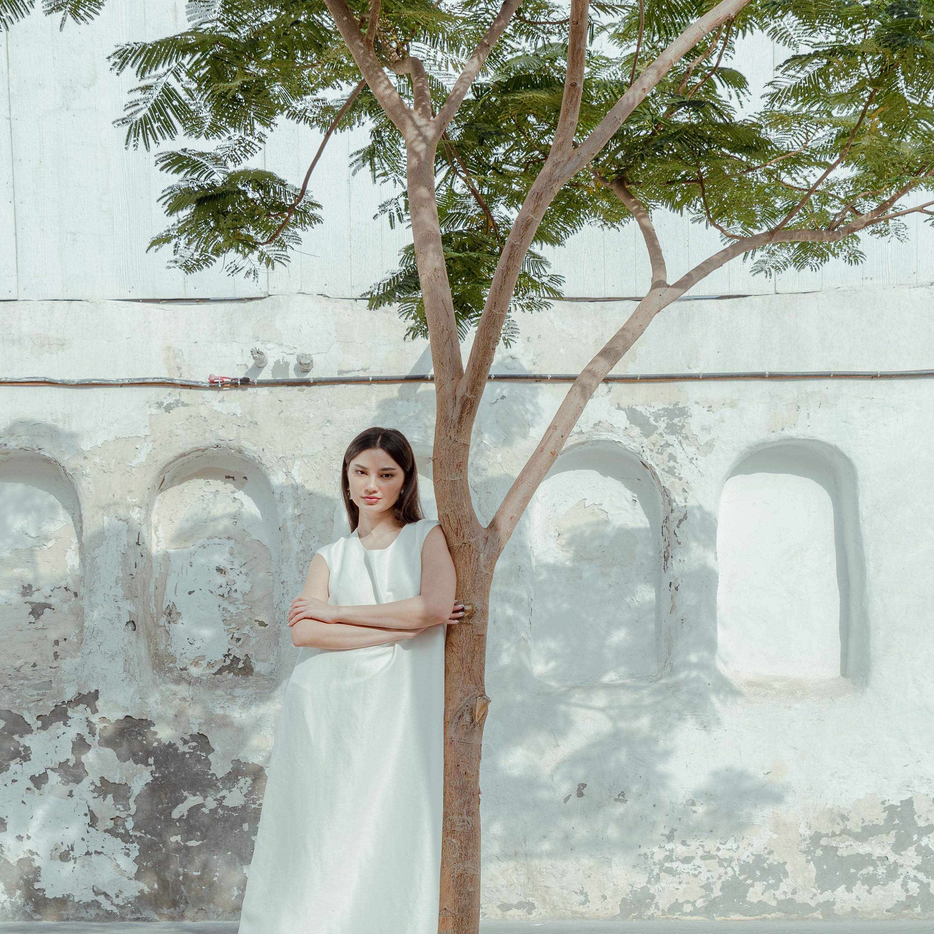 Silk Linen Inner Dress SD-05