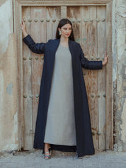 Silk Linen Abaya SD-06