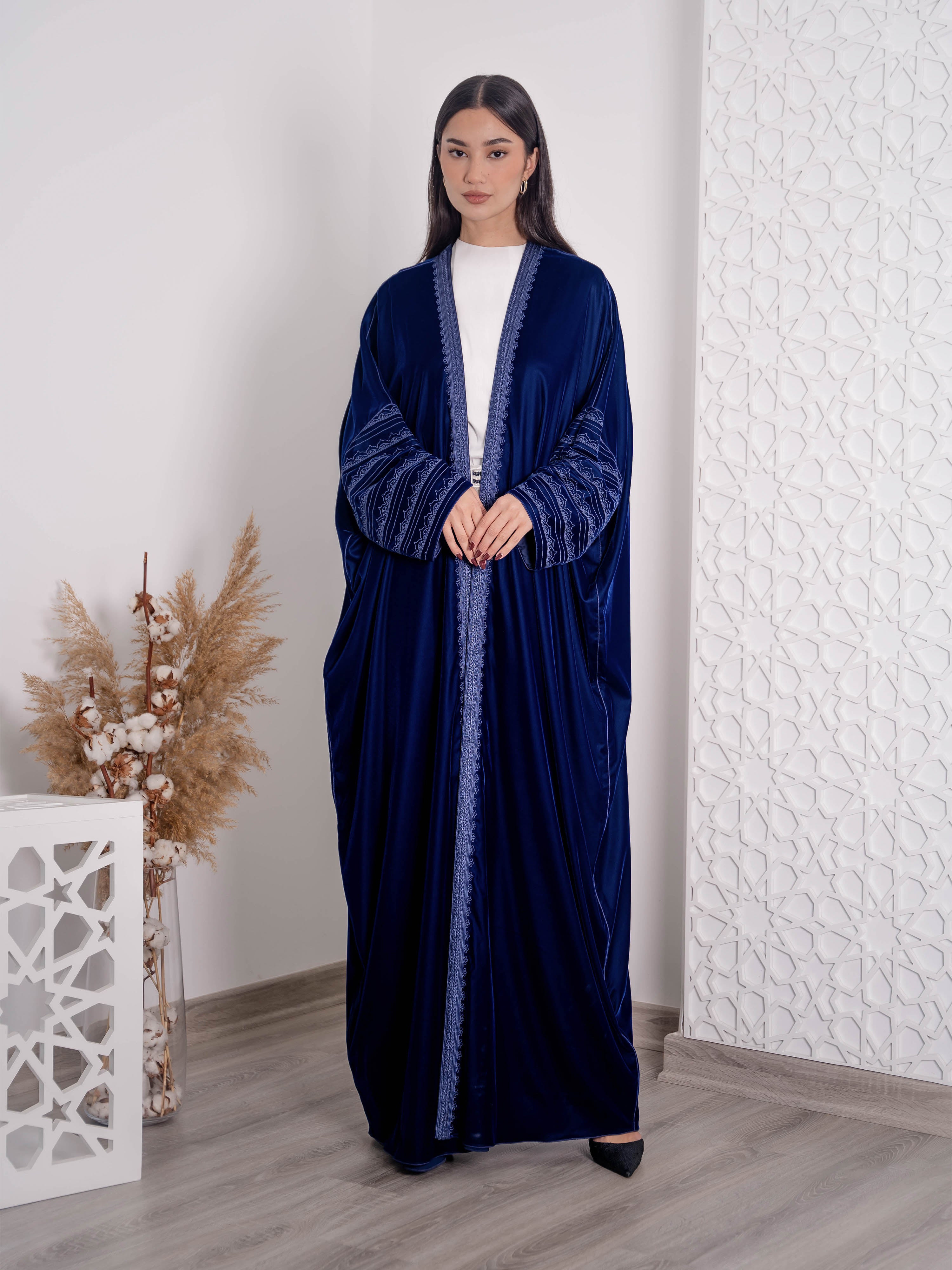 Moroccan Velvet Abaya FV-01