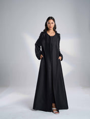 Silk Linen Abaya EL-11