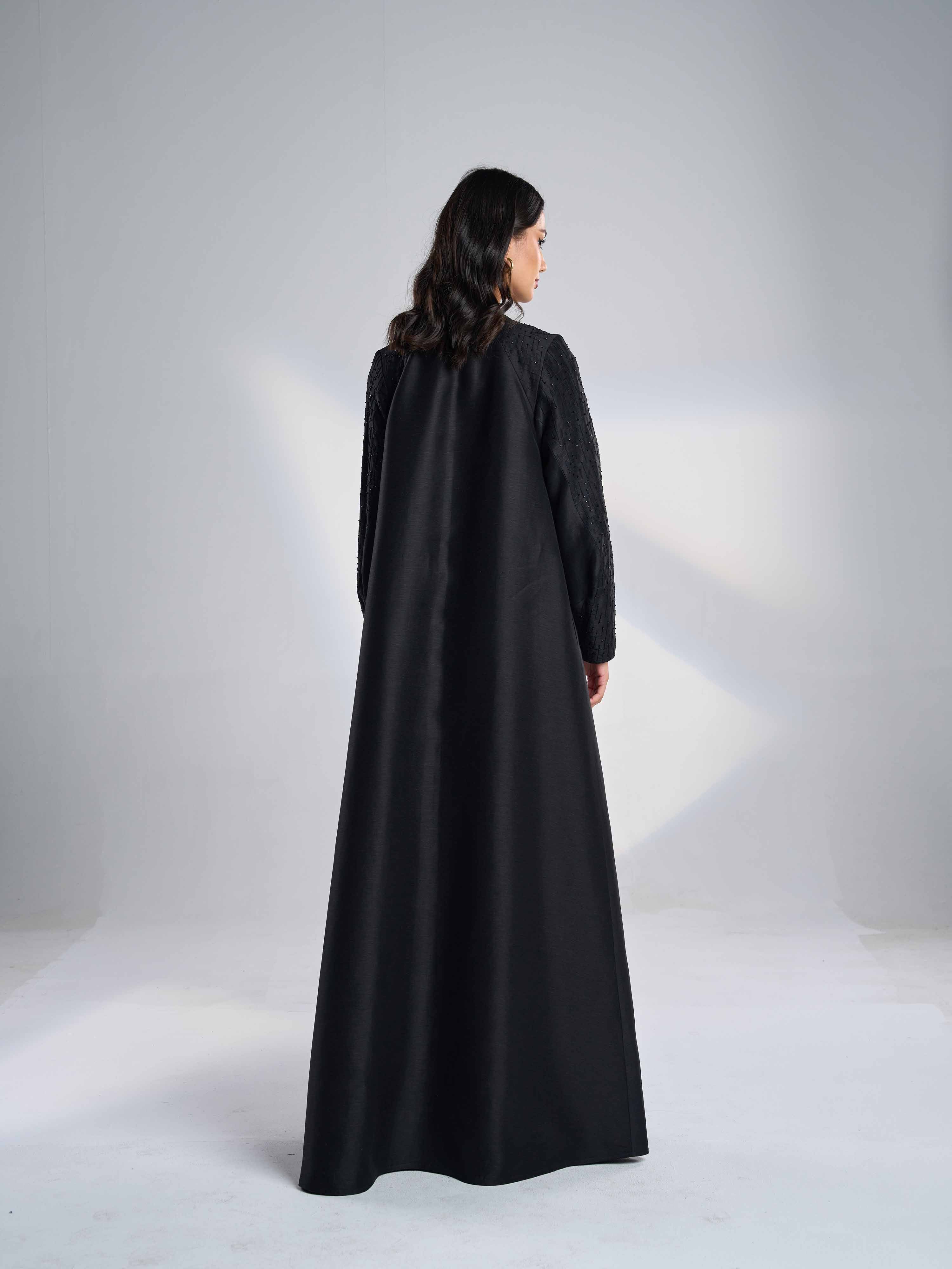 Silk Linen Abaya EL-12