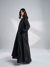 Silk Linen Abaya Gown EL-19