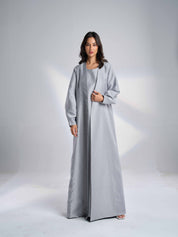 Silk Linen Abaya EL-20