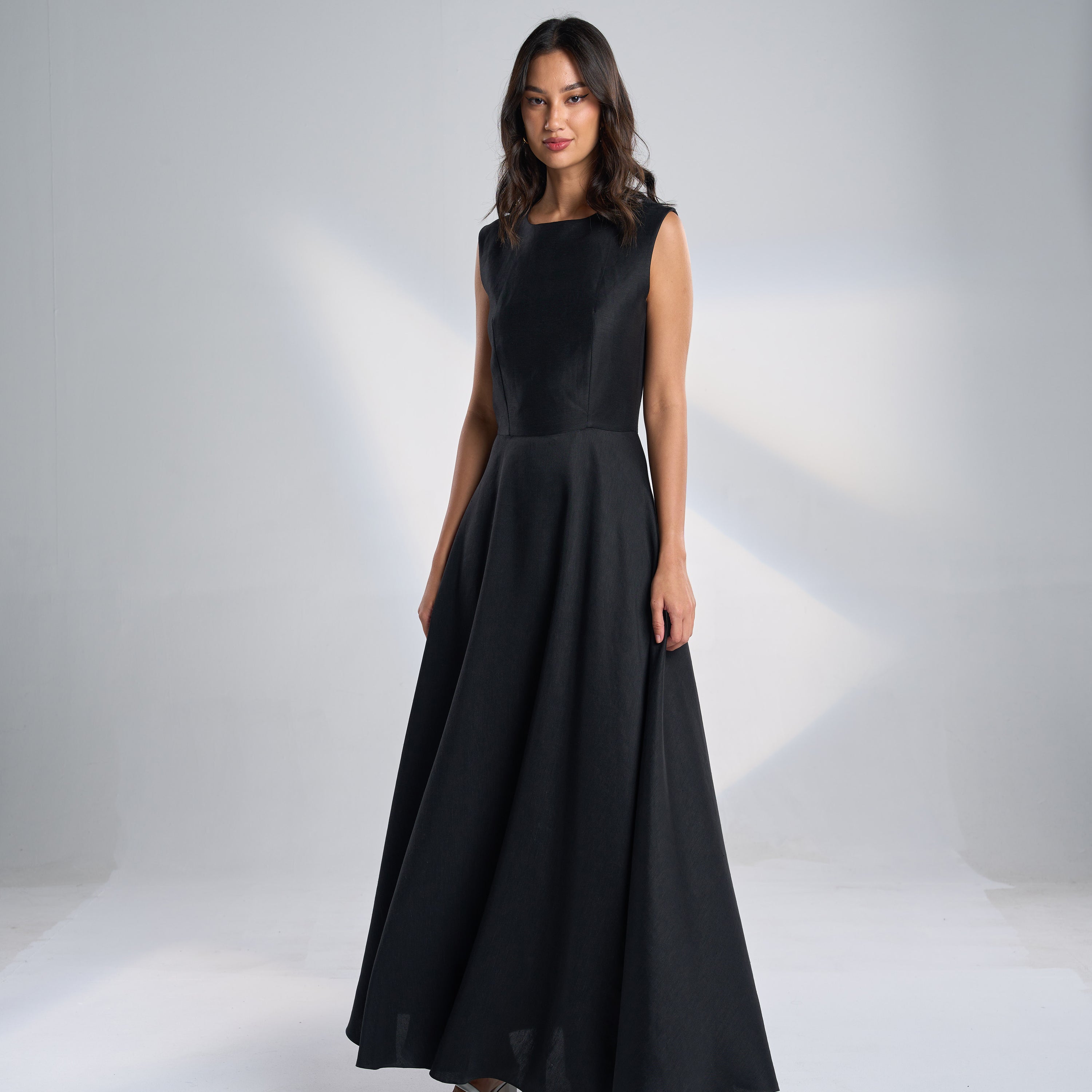 Silk Linen Inner Dress EL-26