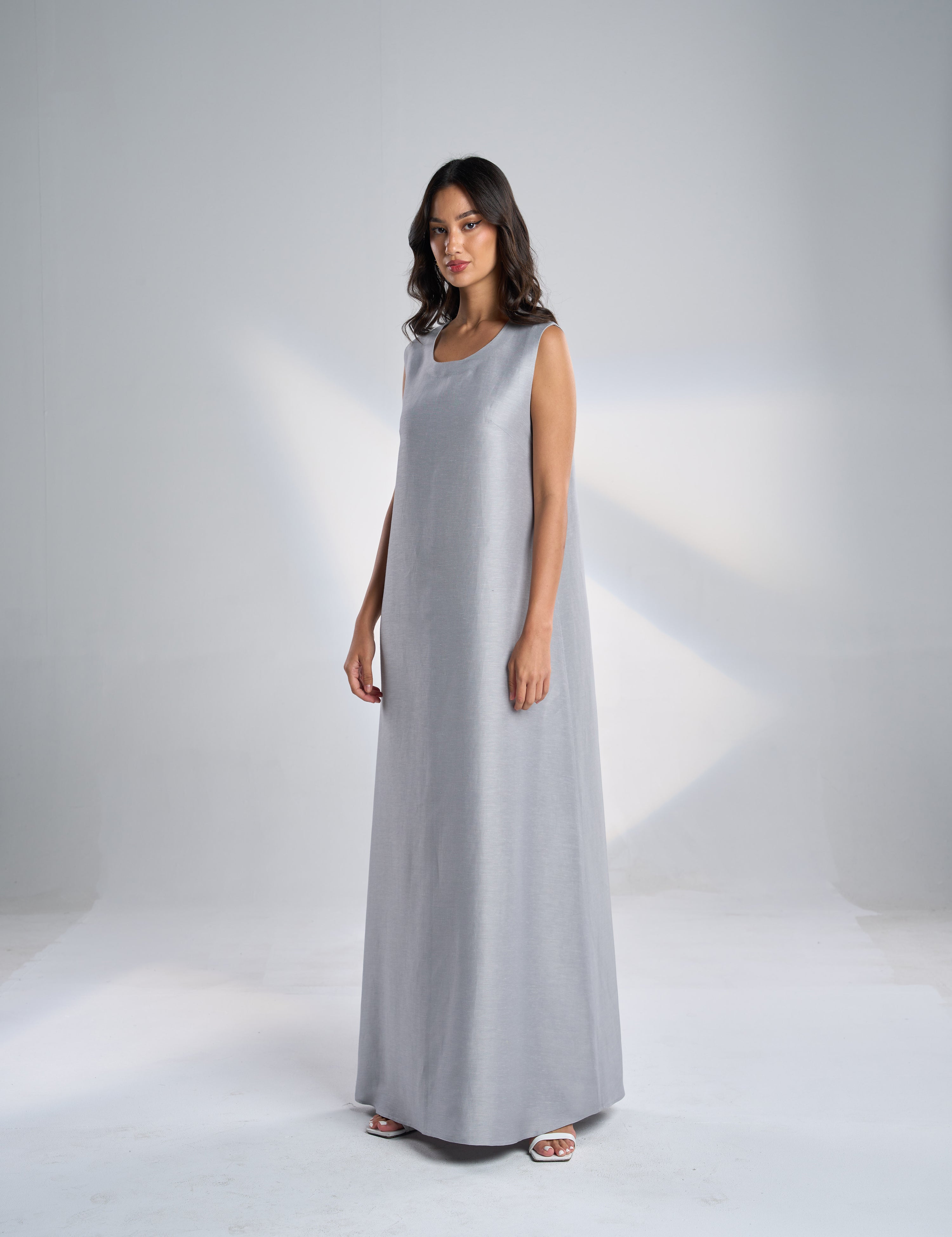 Silk Linen Inner Dress EL-27