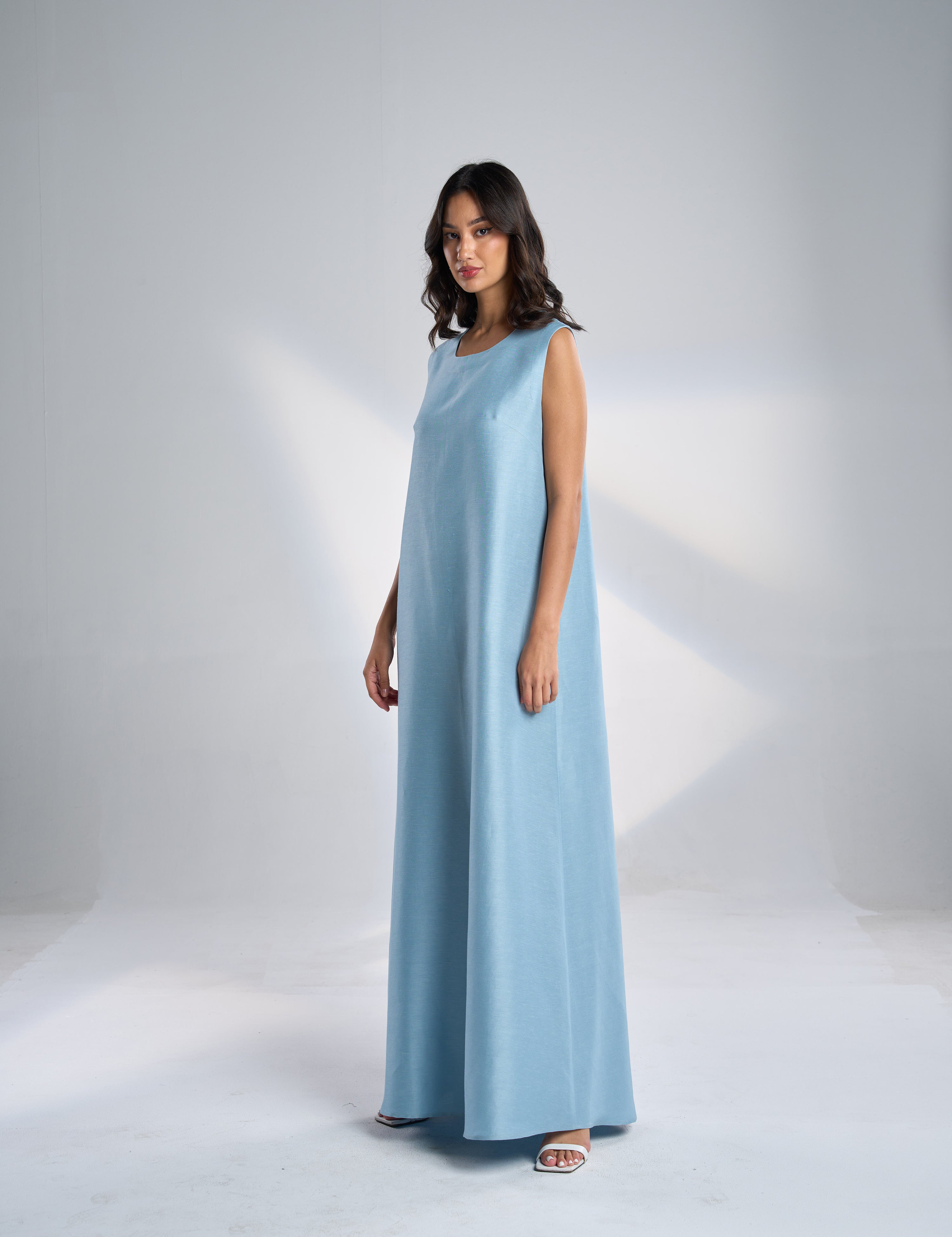 Silk Linen Inner Dress EL-27