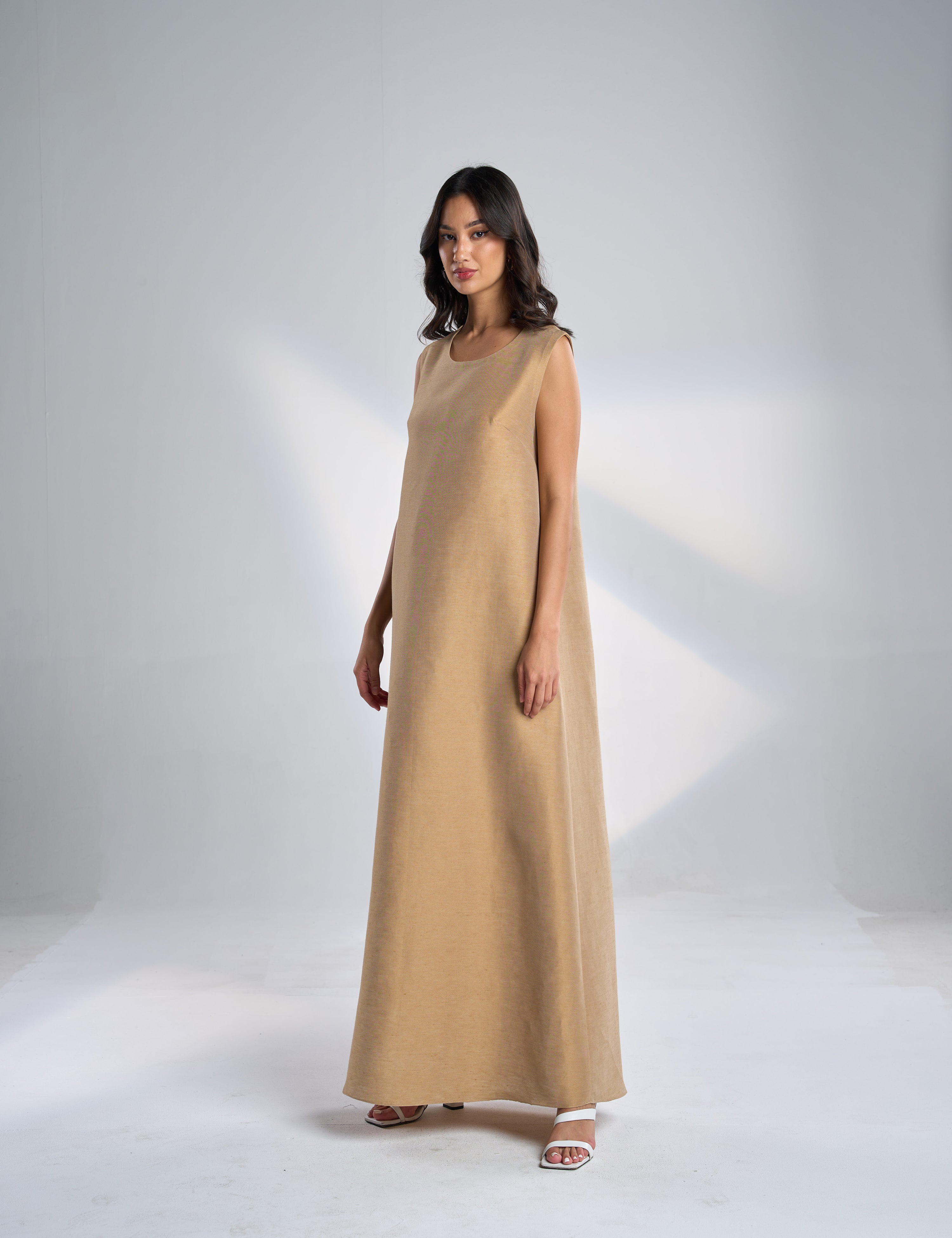 Silk Linen Inner Dress EL-27