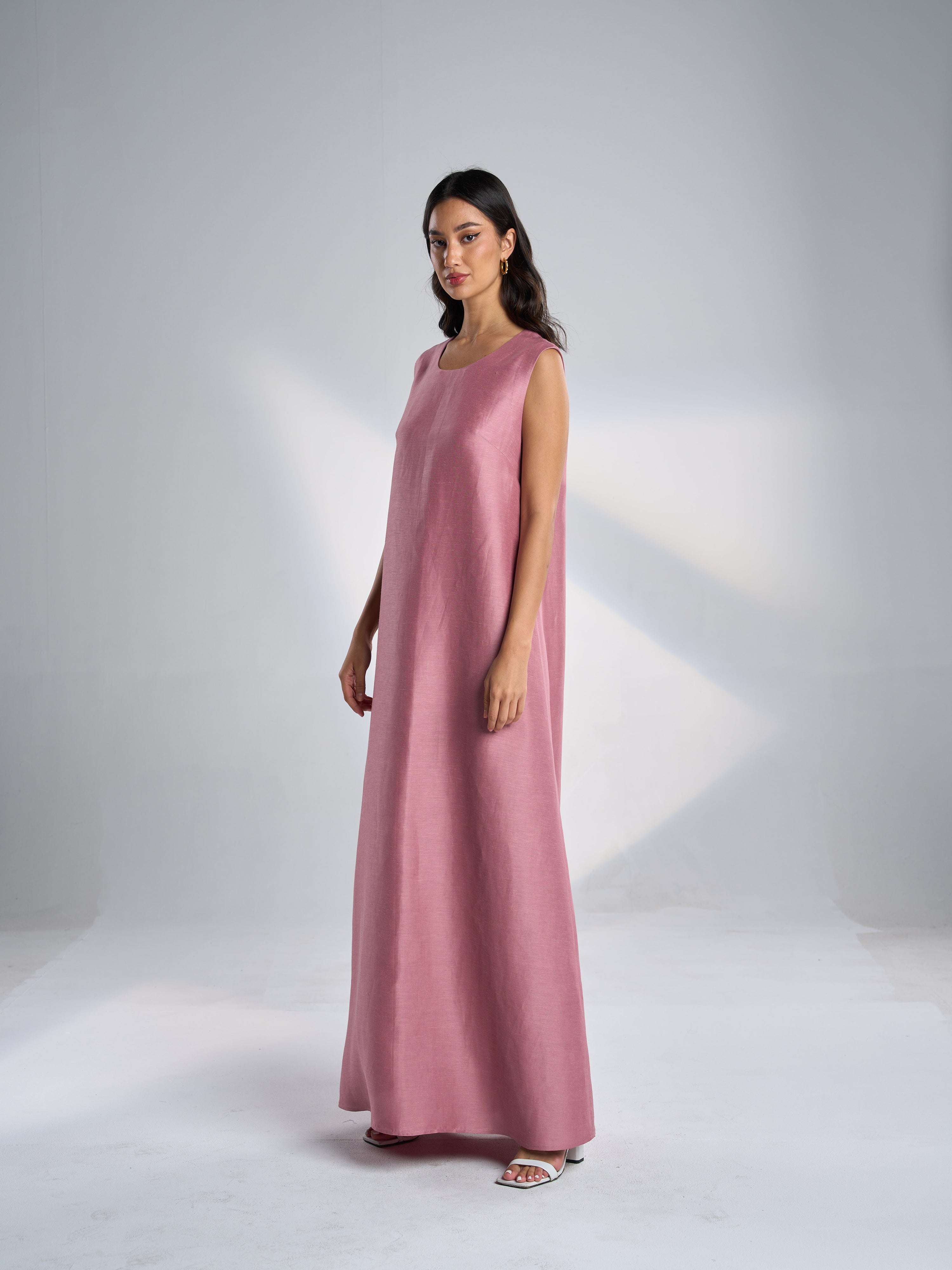 Silk Linen Inner Dress EL-27