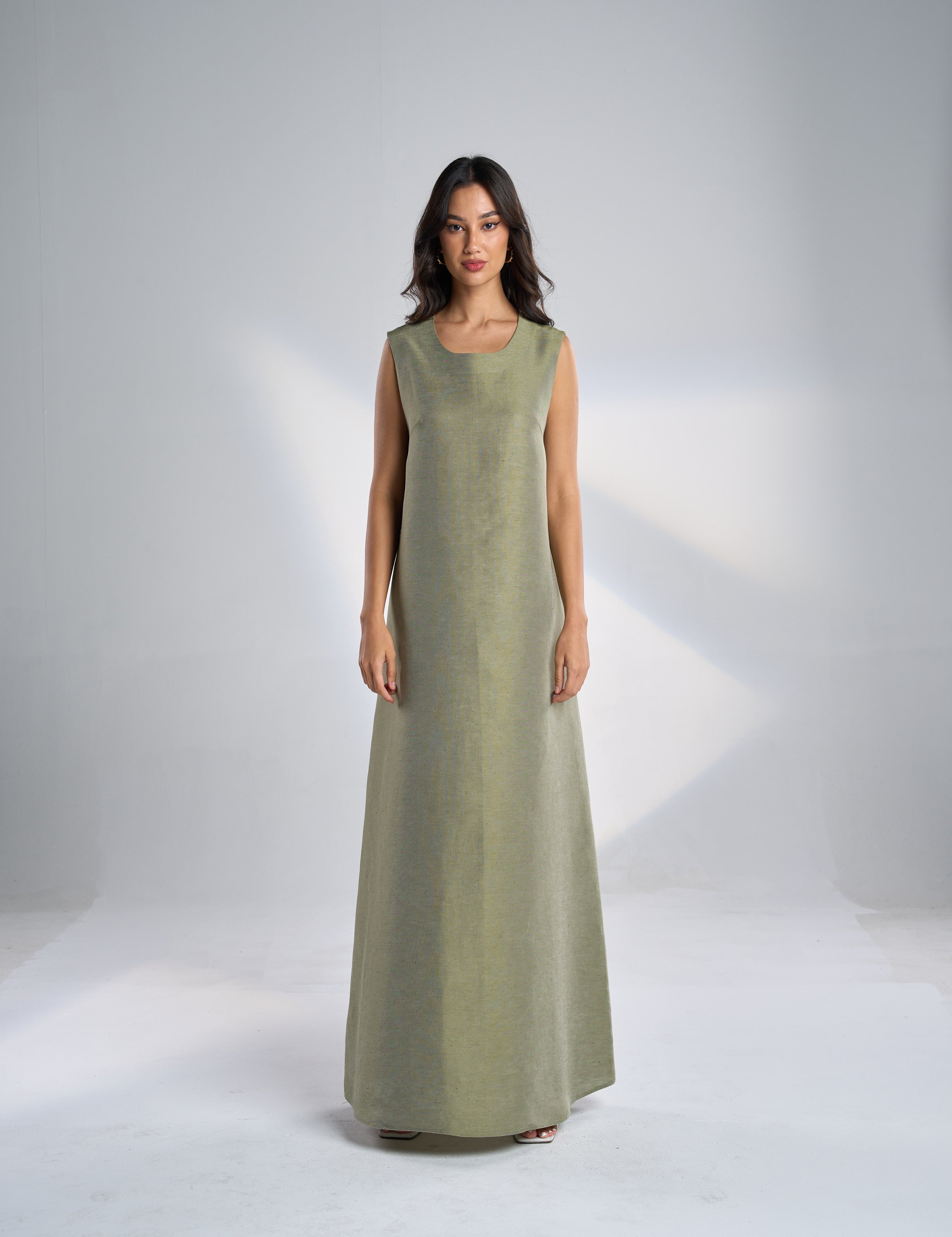 Silk Linen Inner Dress EL-27