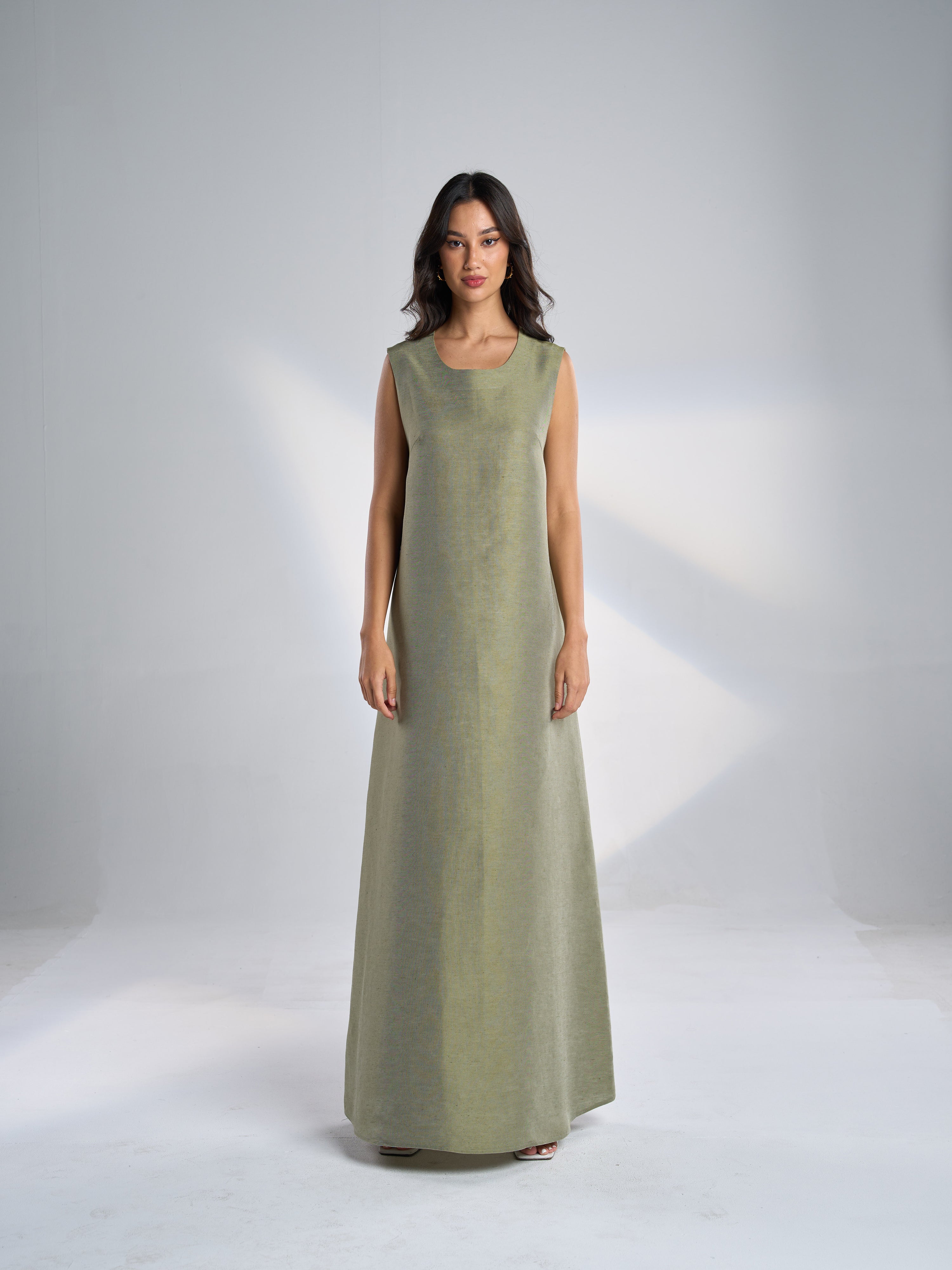 Silk Linen Inner Dress EL-27