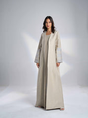 Silk Linen Abaya EL-32