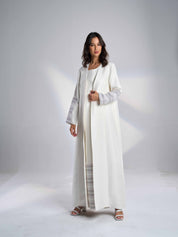 Silk Linen Abaya EL-32