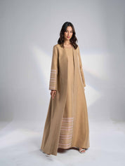 Silk Linen Abaya EL-32