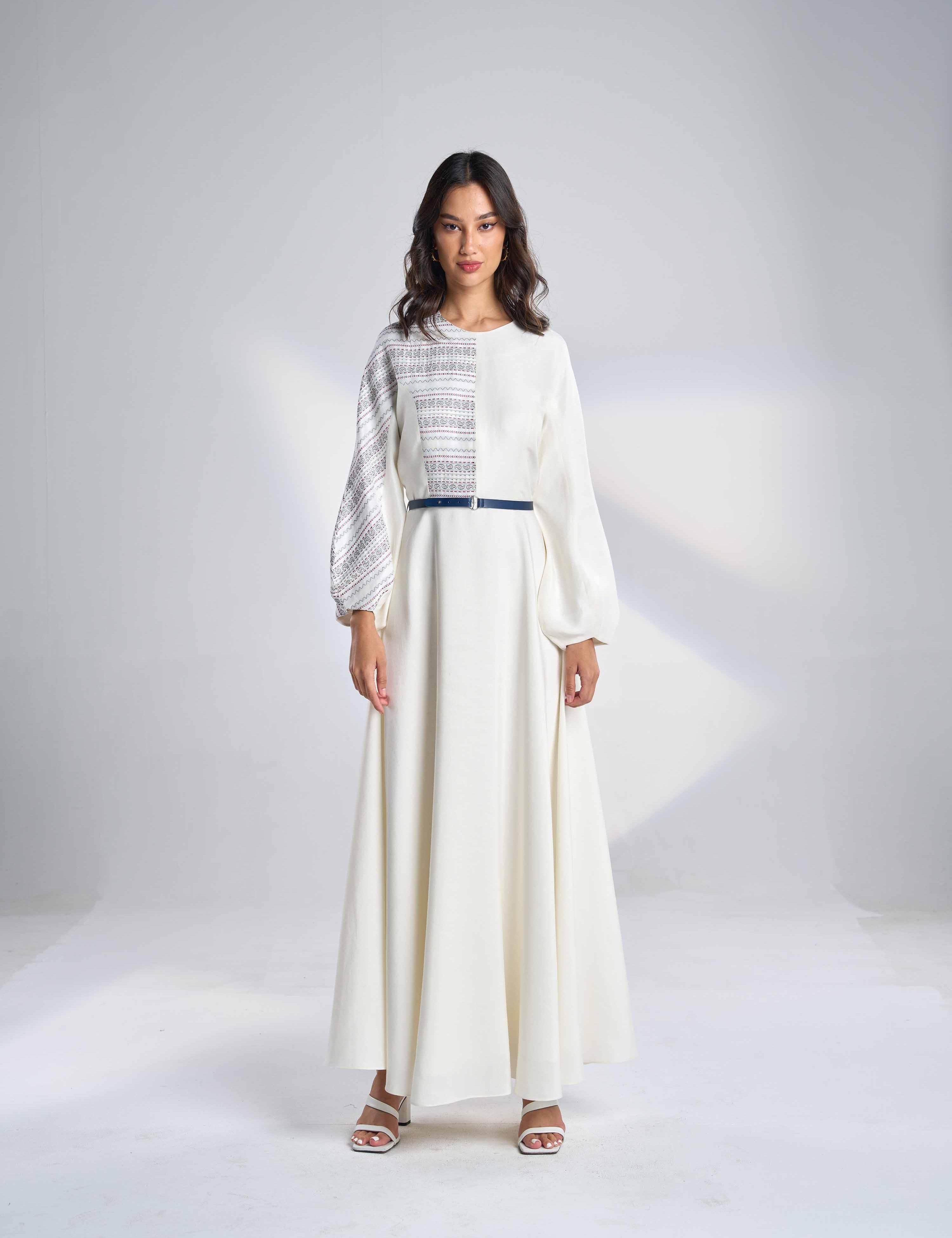 Silk Linen Maxi Dress - Modest Silk linen Dre Silk Linen Maxi Dress - Modest Silk linen Dre