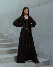 Silk Linen Abaya SD-02